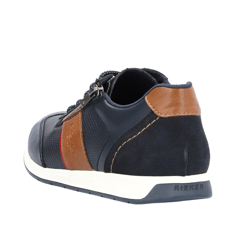 Derby avec fermeture éclair bleu - Photo 3