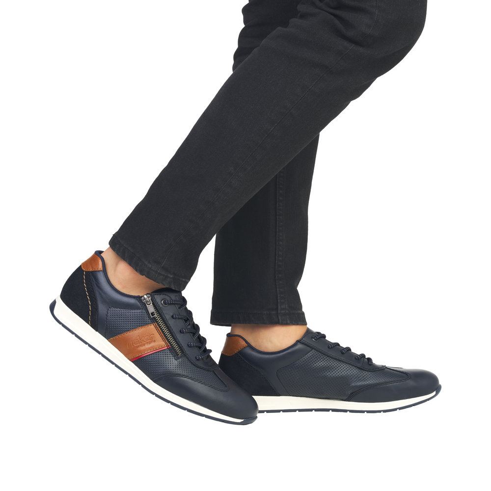 Derby avec fermeture éclair bleu - Photo 9