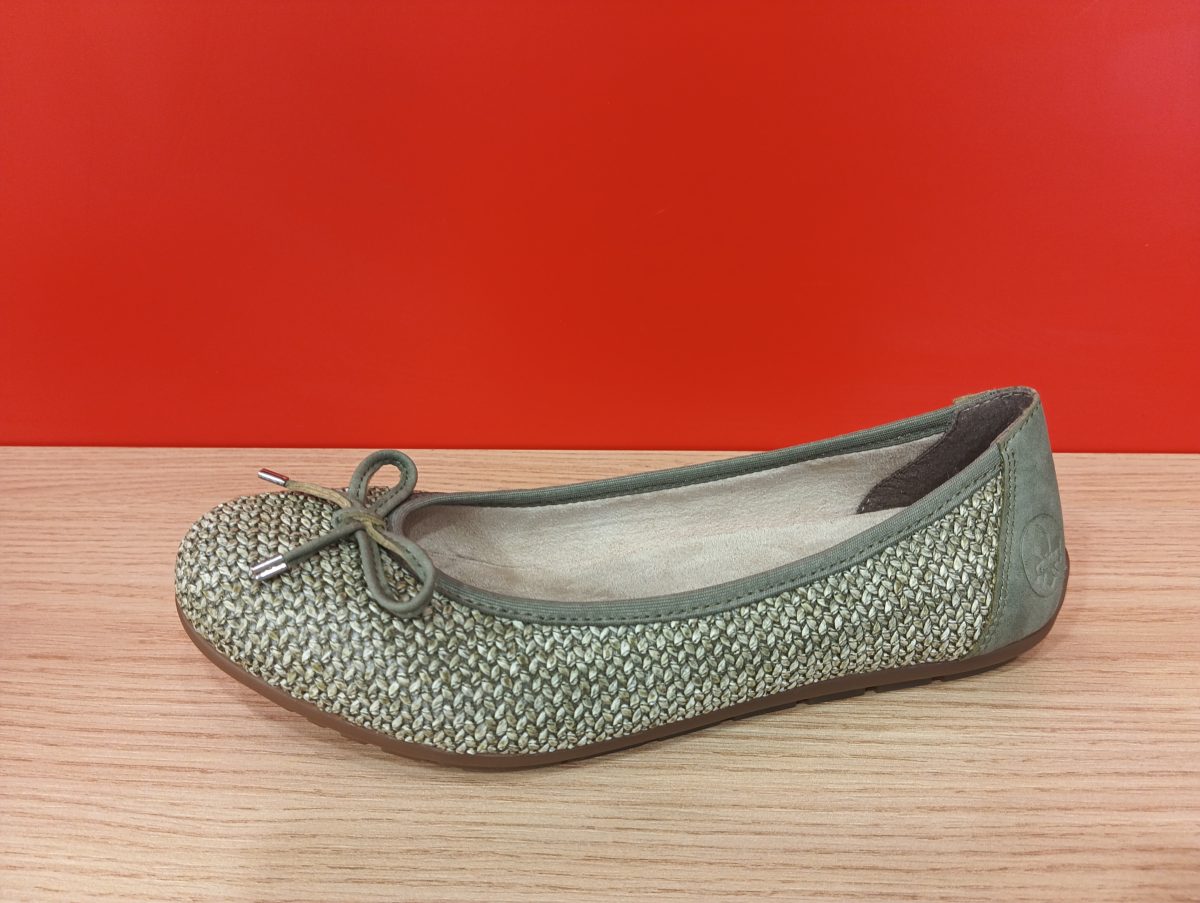BALLERINES IMPRIME VERT