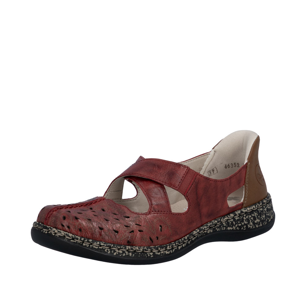 Ballerine avec bride rouge