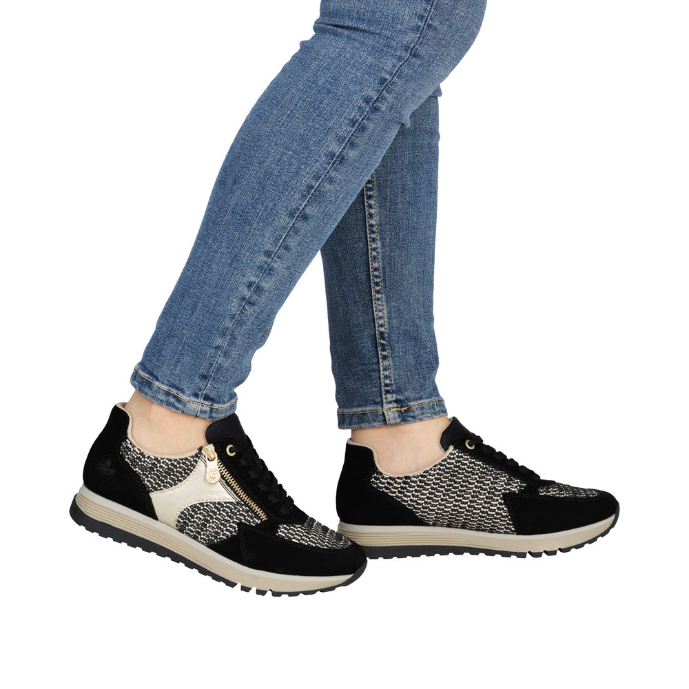 Derby avec fermeture éclair noir combiné - Photo 9