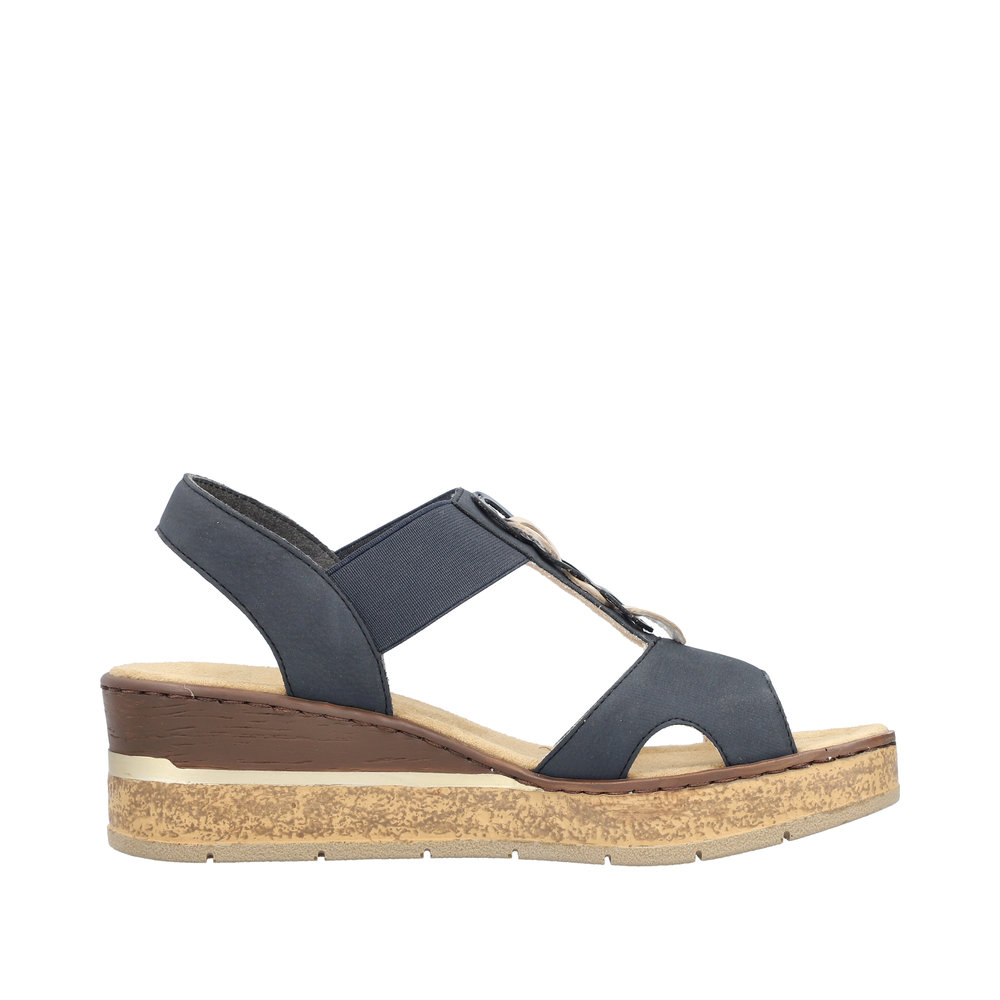 Sandale bleu - Photo 2