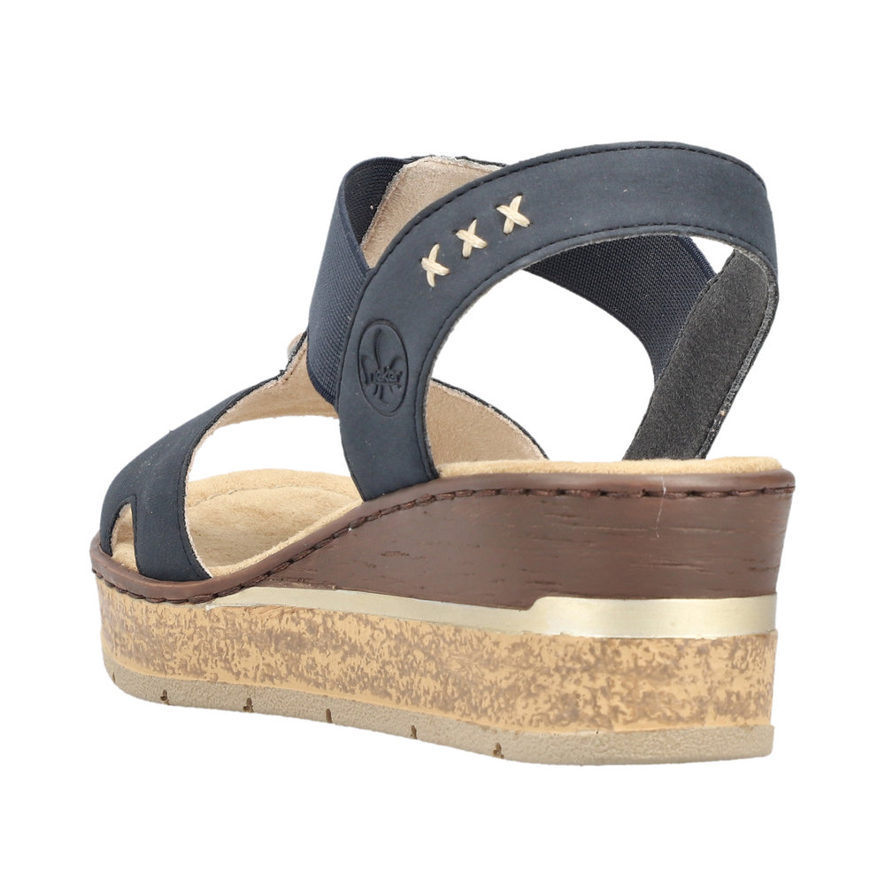 Sandale bleu - Photo 3