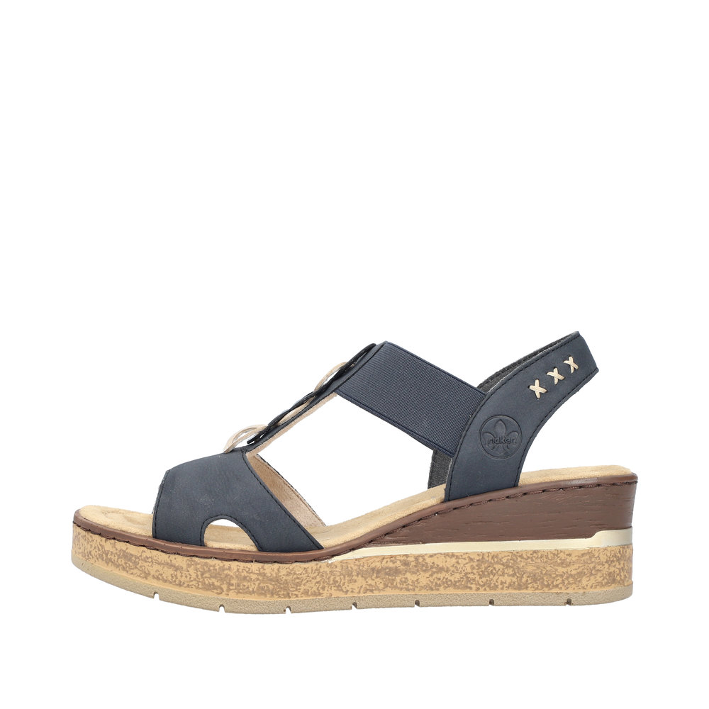 Sandale bleu - Photo 5