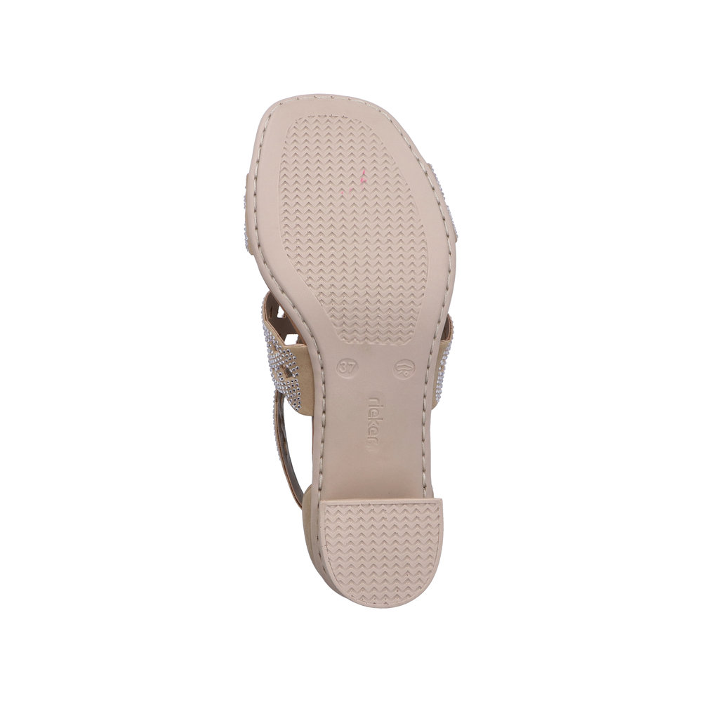 Sandale avec bride cheville beige - Photo 7