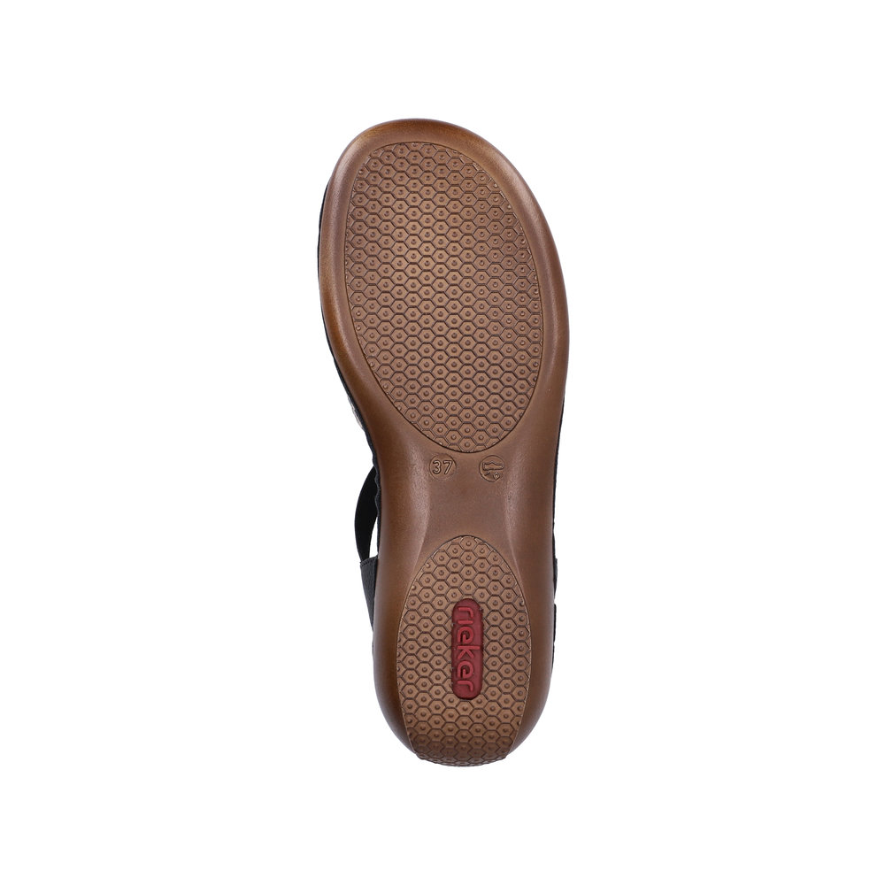 Sandale noir combiné - Photo 7