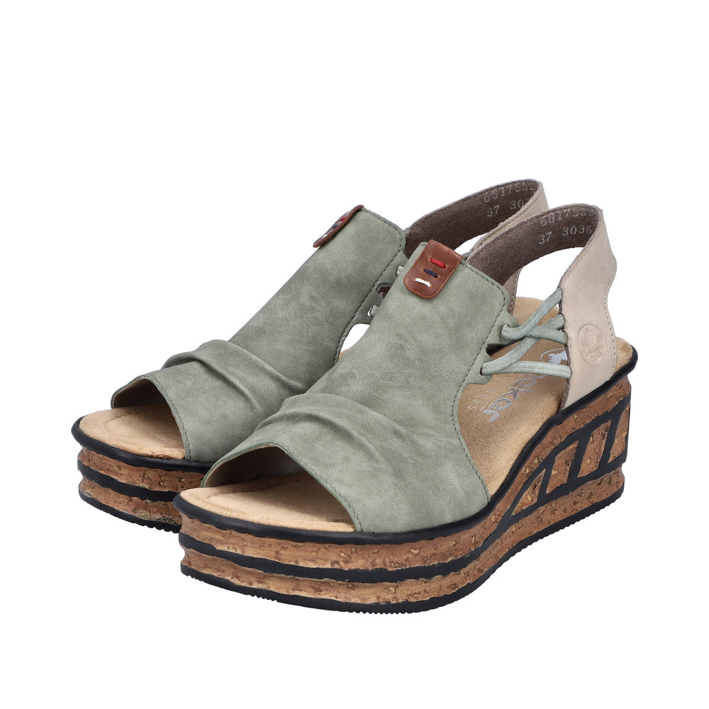 Sandale vert - Photo 8