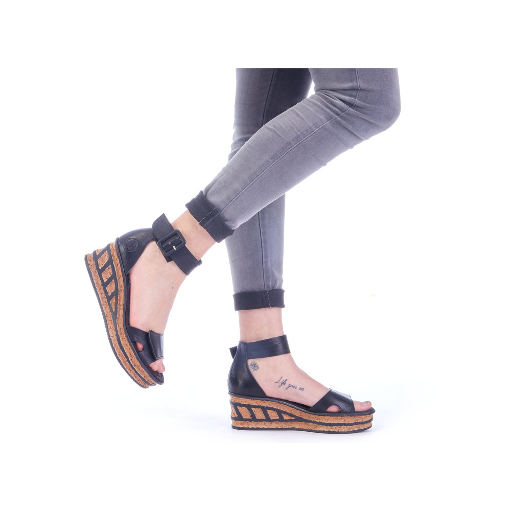 Sandale noir - Photo 12