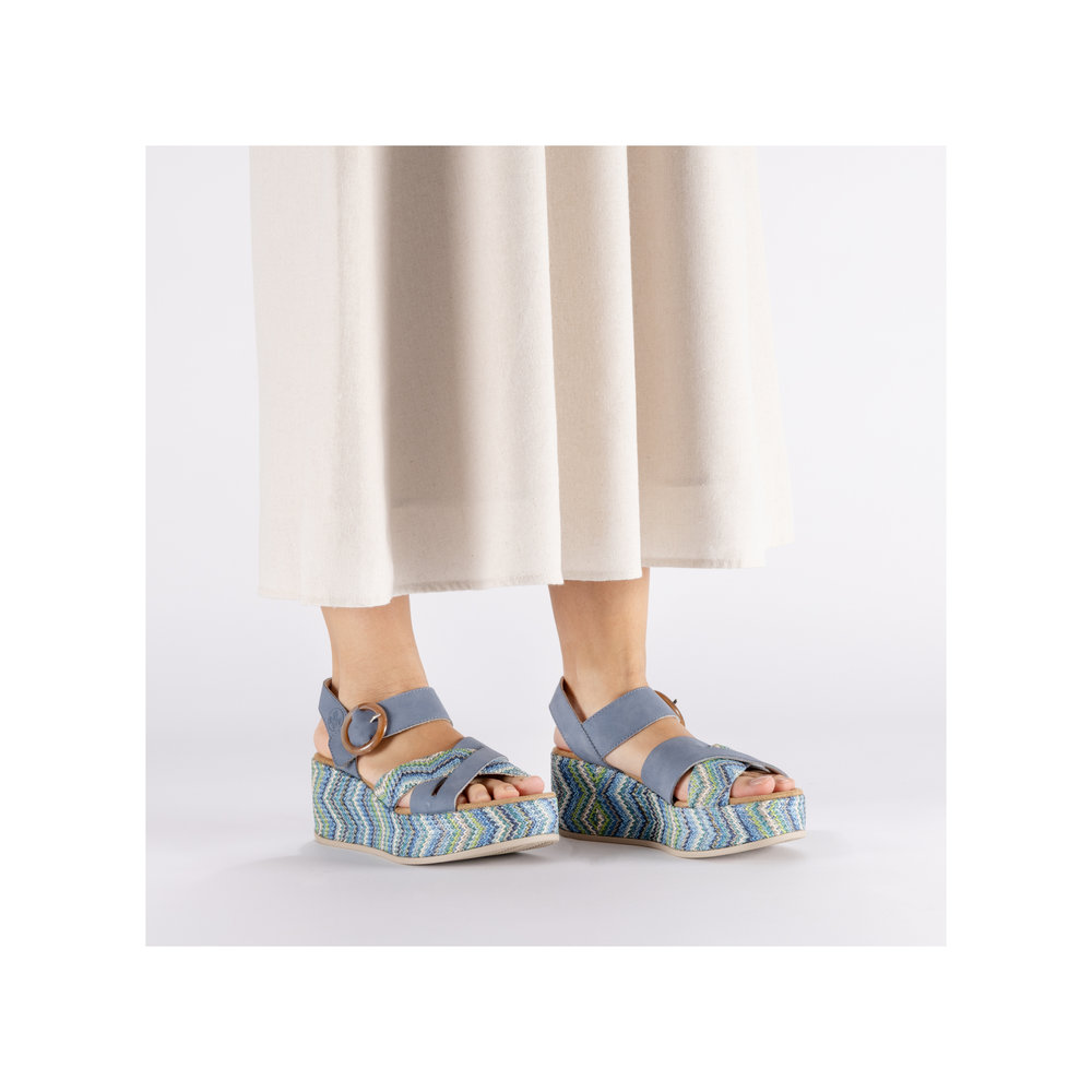 Sandale bleu - Photo 9