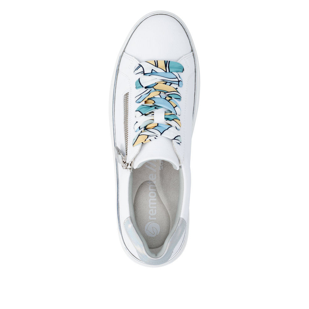 Derby avec fermeture éclair blanc combiné - Photo 4