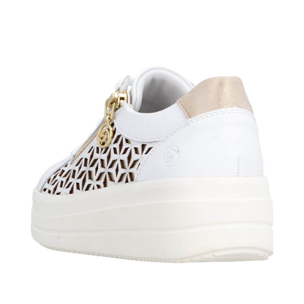 Derby avec fermeture éclair blanc combiné - Photo 3