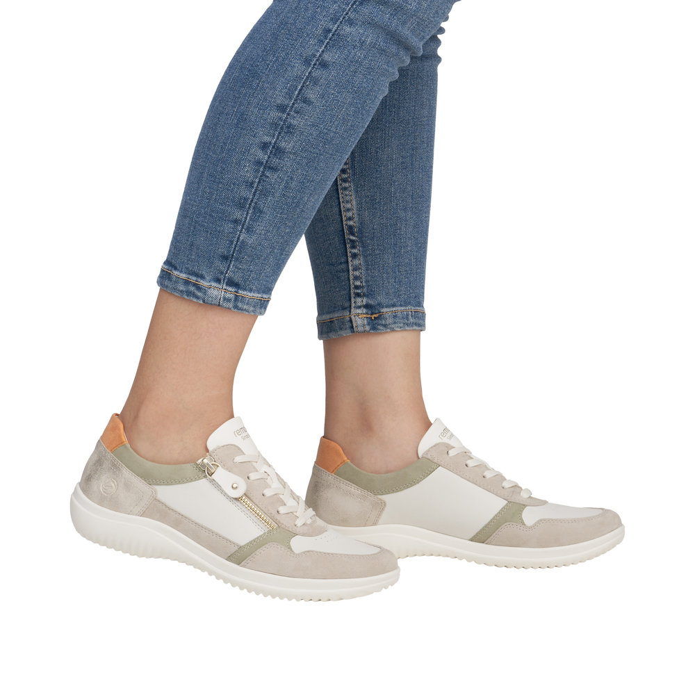 Derby avec fermeture éclair blanc combiné - Photo 9