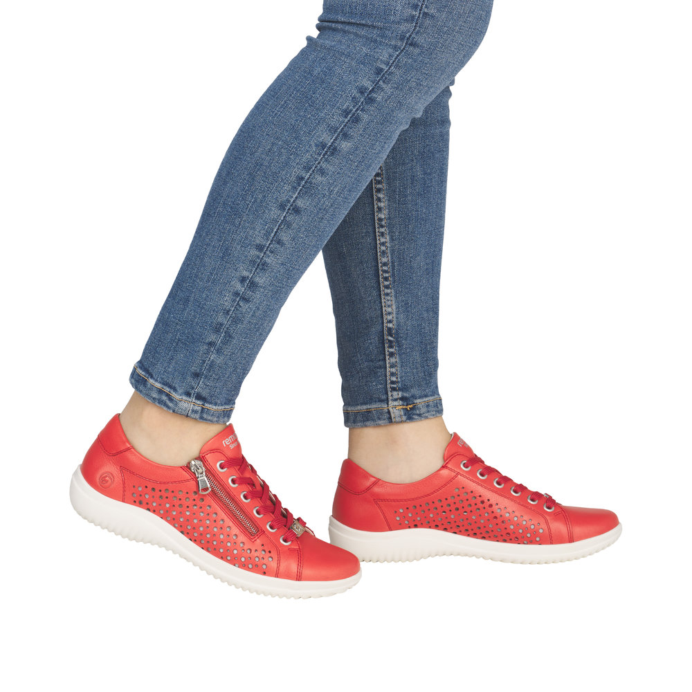 Derby avec fermeture éclair rouge - Photo 9