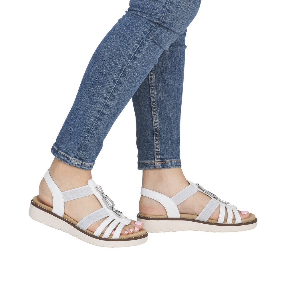 Sandale blanc - Photo 9