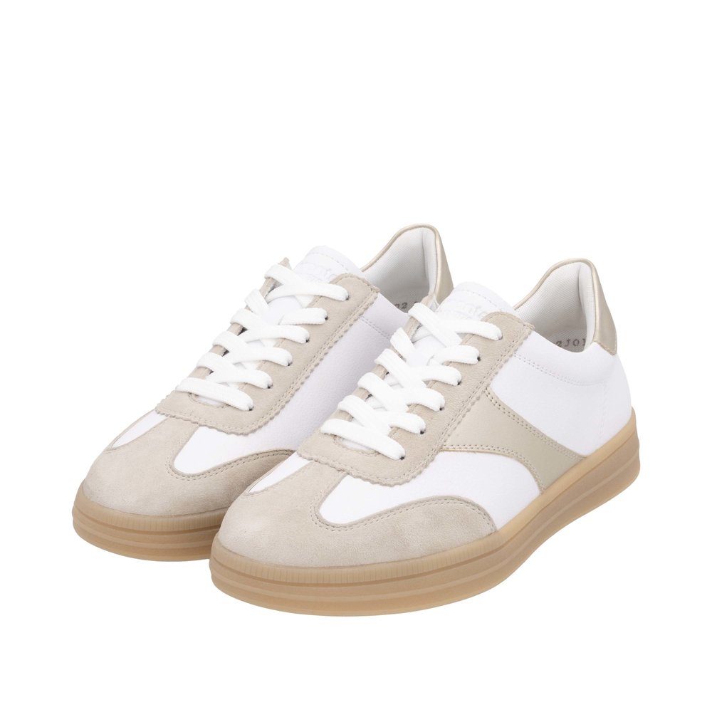 Derby blanc combiné - Photo 8