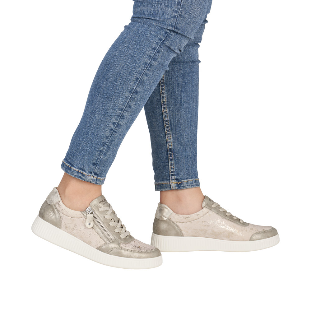 Derby avec fermeture éclair or - Photo 9