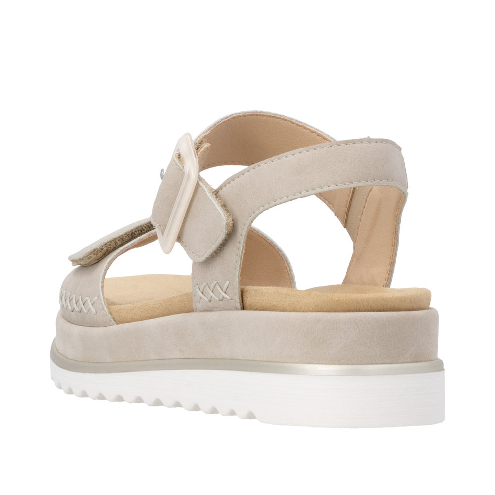 Sandale beige - Photo 3