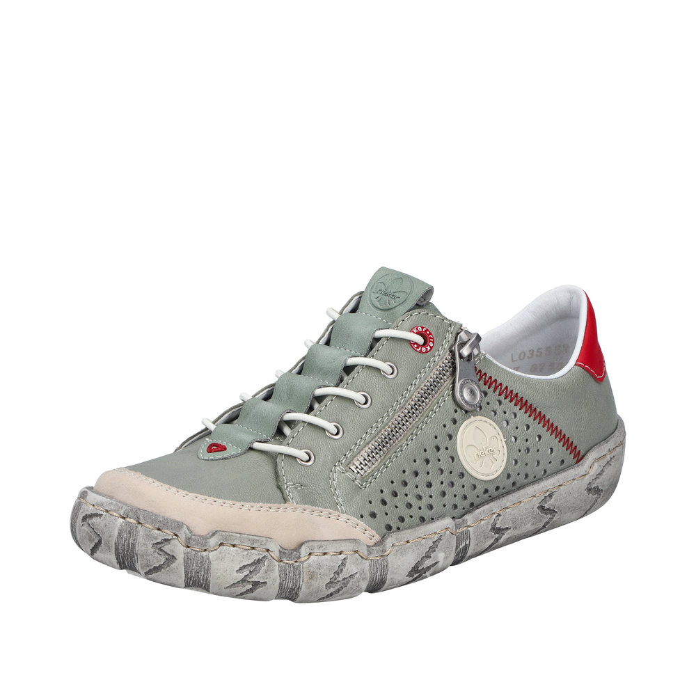 Fermeture éclair vert