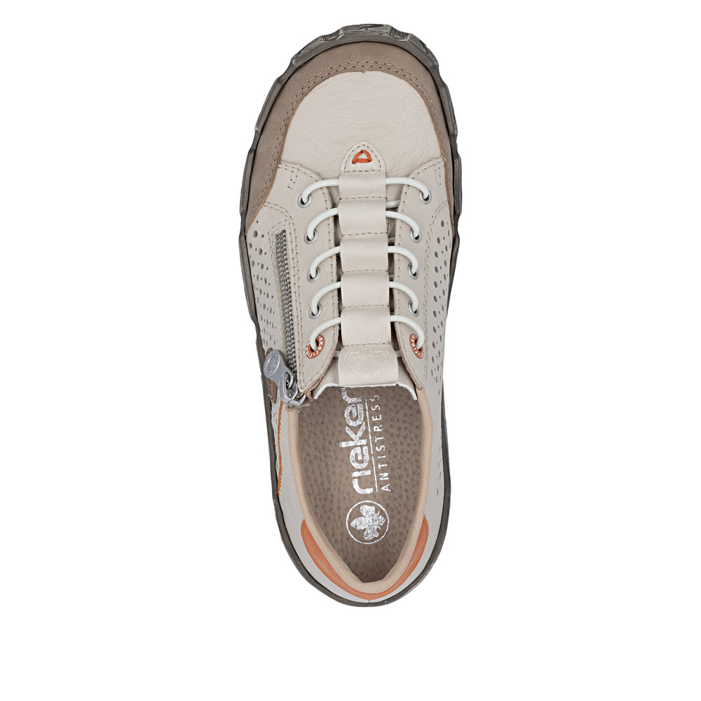 Fermeture éclair beige - Photo 4