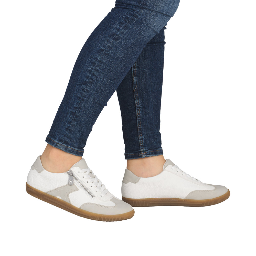 Derby avec fermeture éclair blanc combiné - Photo 9