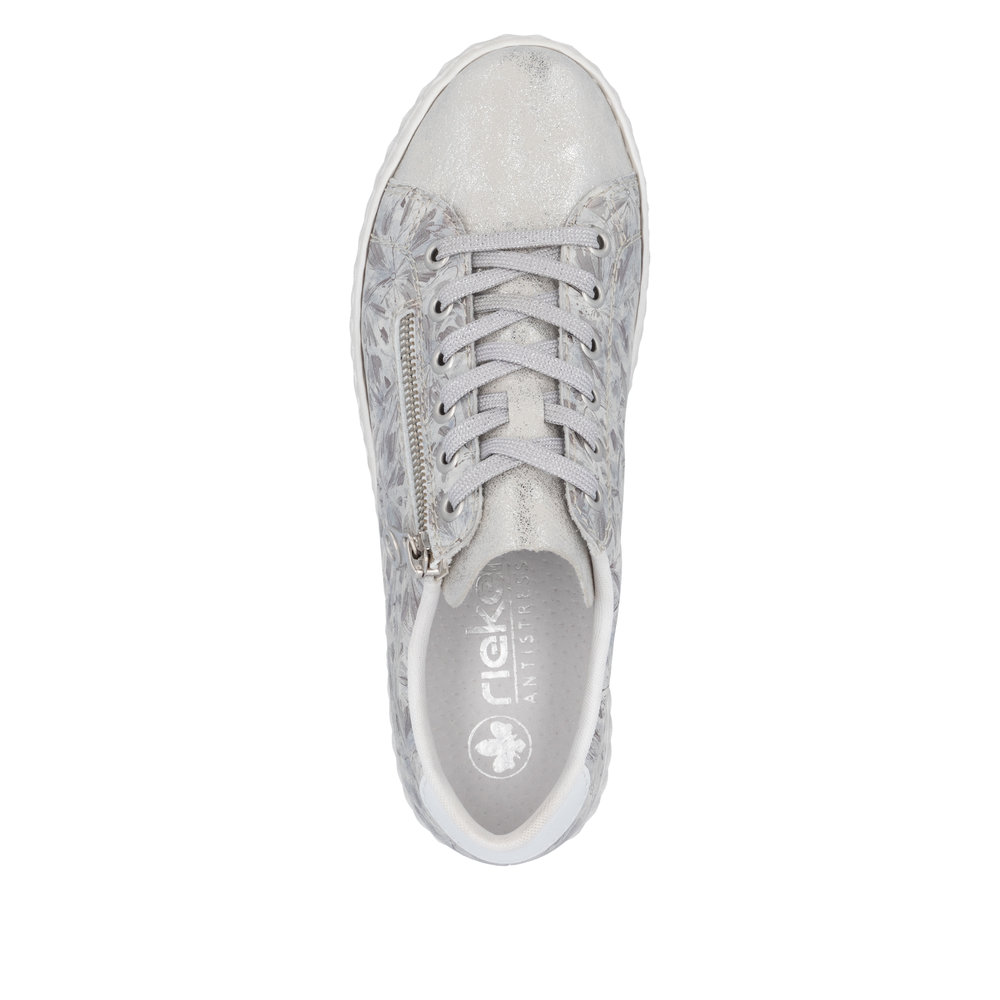 Derby avec fermeture éclair argent/platine - Photo 4