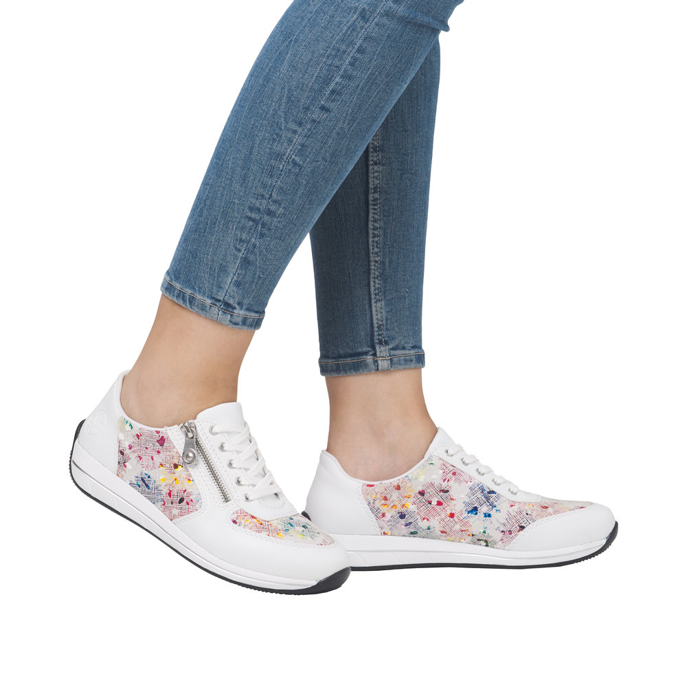 Derby avec fermeture éclair blanc combiné - Photo 9