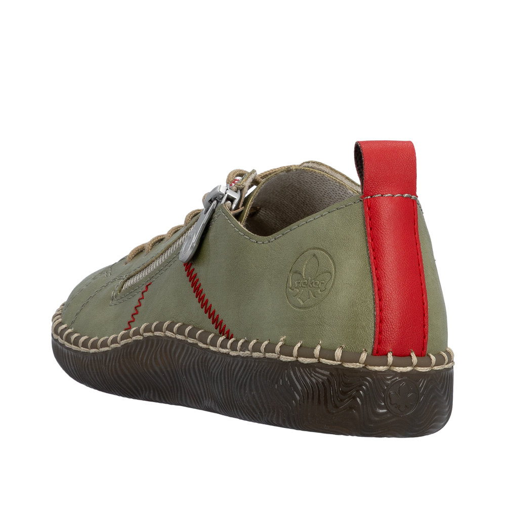 Derby avec fermeture éclair vert - Photo 3