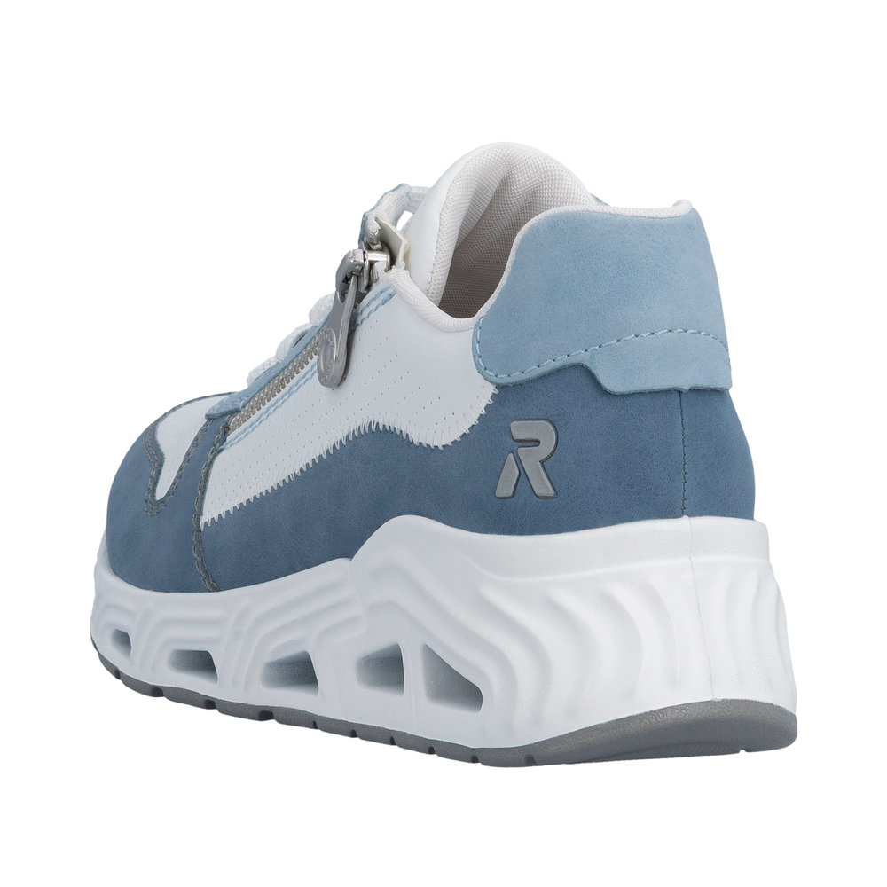 Derby avec fermeture éclair bleu - Photo 3