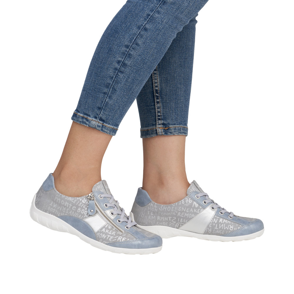 Derby avec fermeture éclair bleu combiné - Photo 9