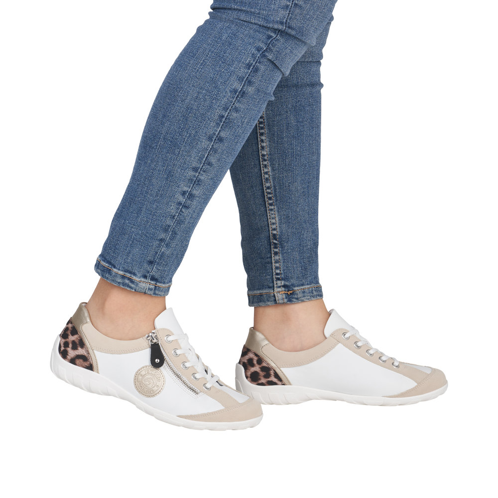 Derby avec fermeture éclair blanc combiné - Photo 9