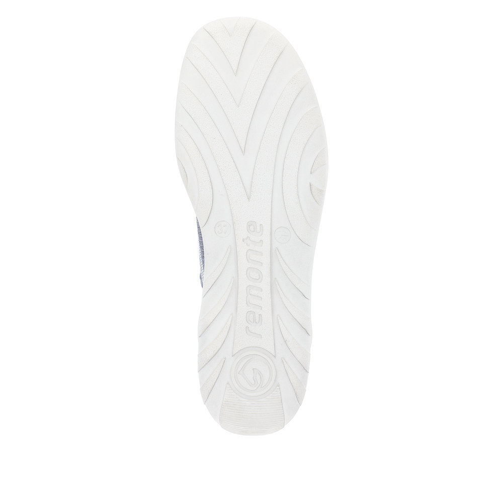 Mocassin bleu combiné - Photo 7