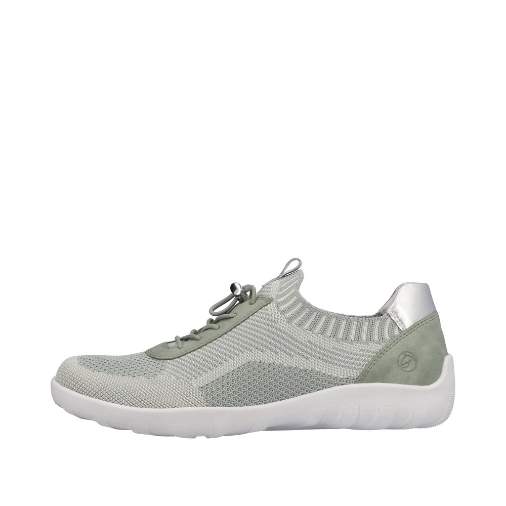 Mocassin vert combiné - Photo 5