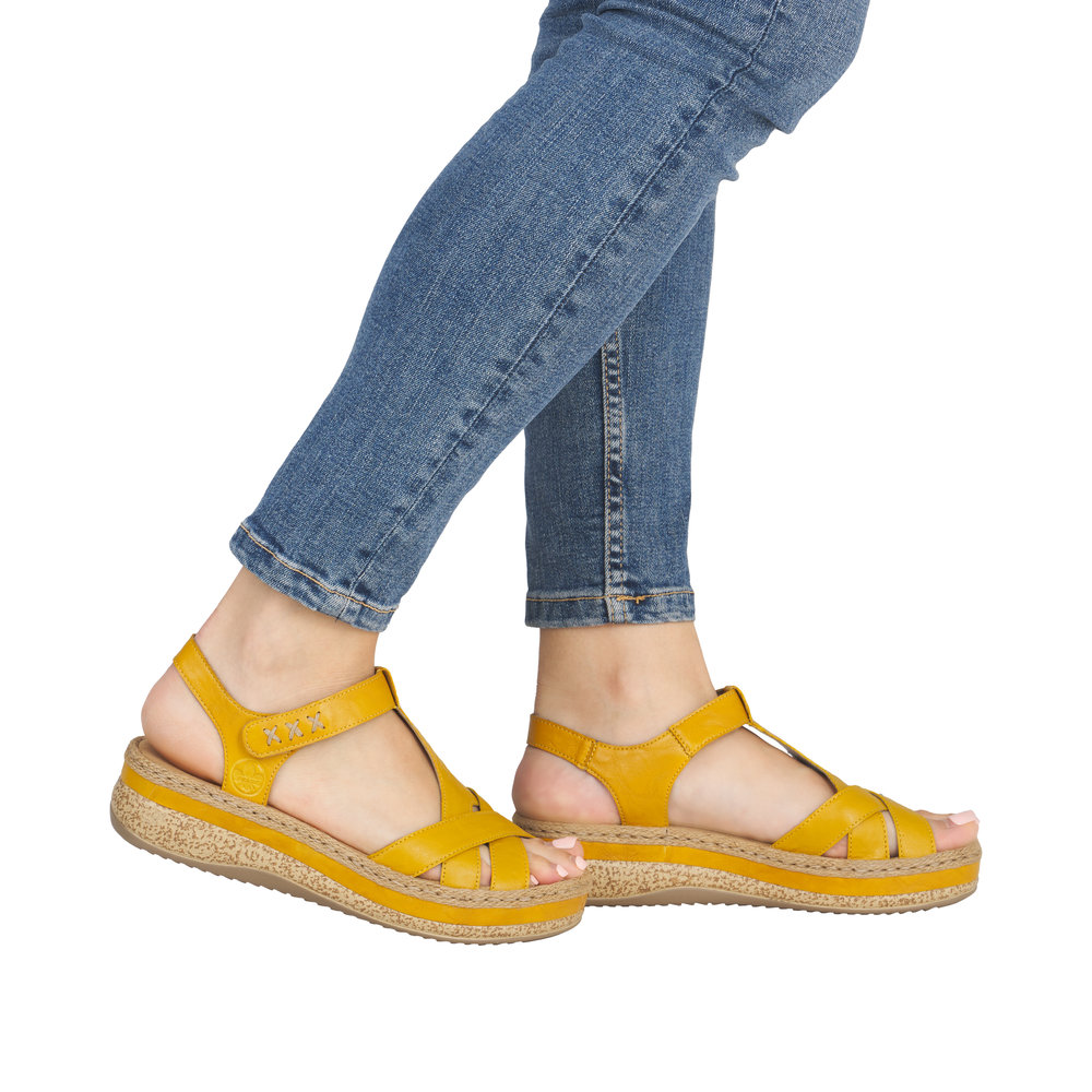 Sandale jaune - Photo 9