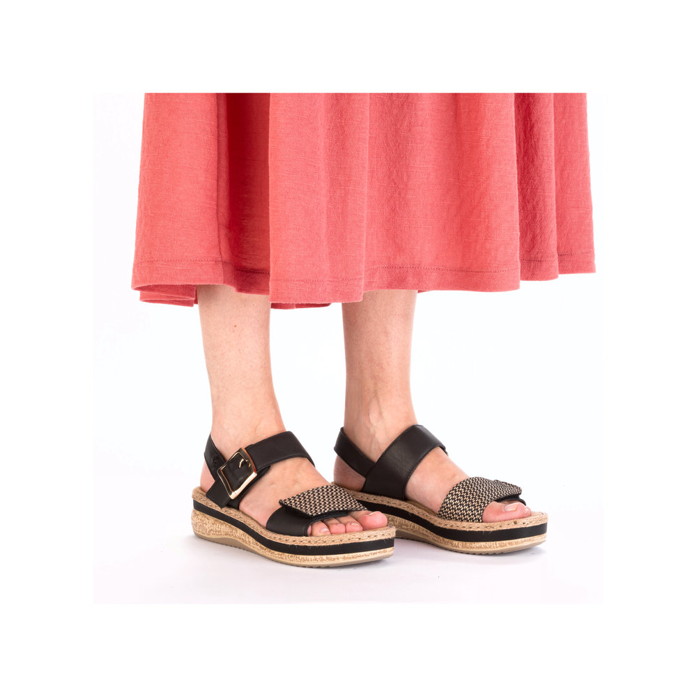 Sandale noir - Photo 9