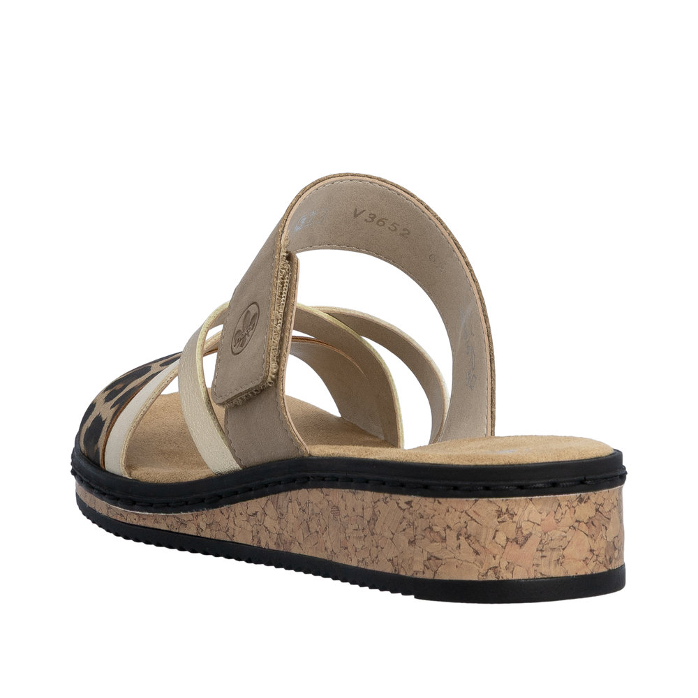 Mule beige combiné - 3