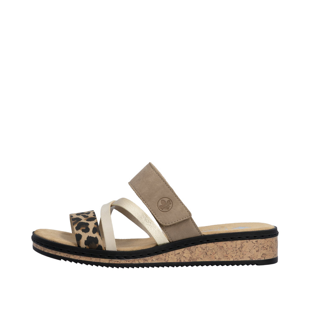 Mule beige combiné - 5