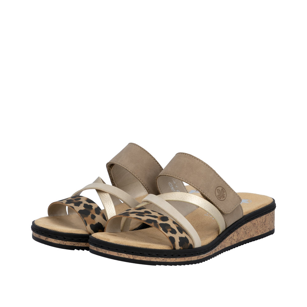 Mule beige combiné - 8