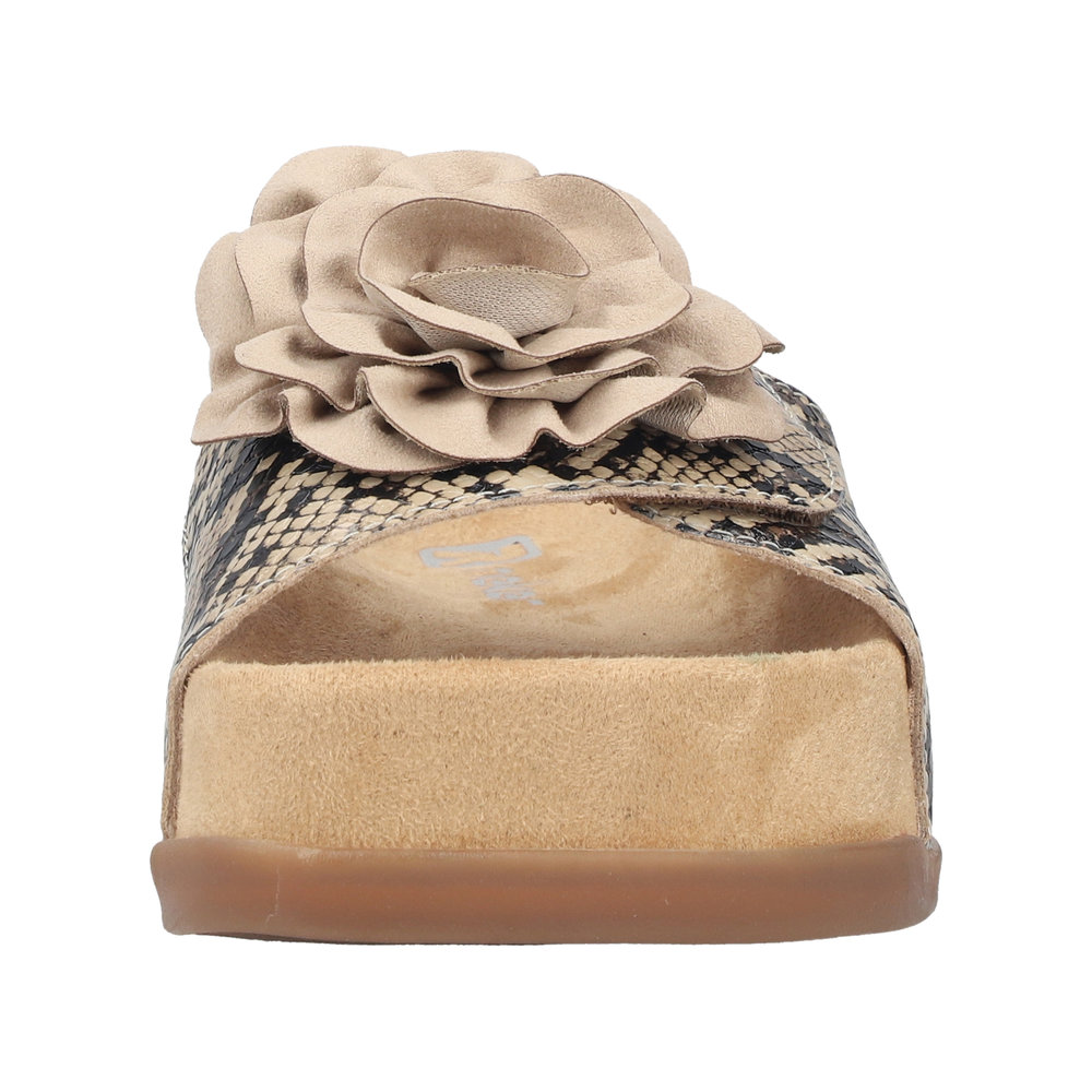 Mule beige combiné - Photo 6